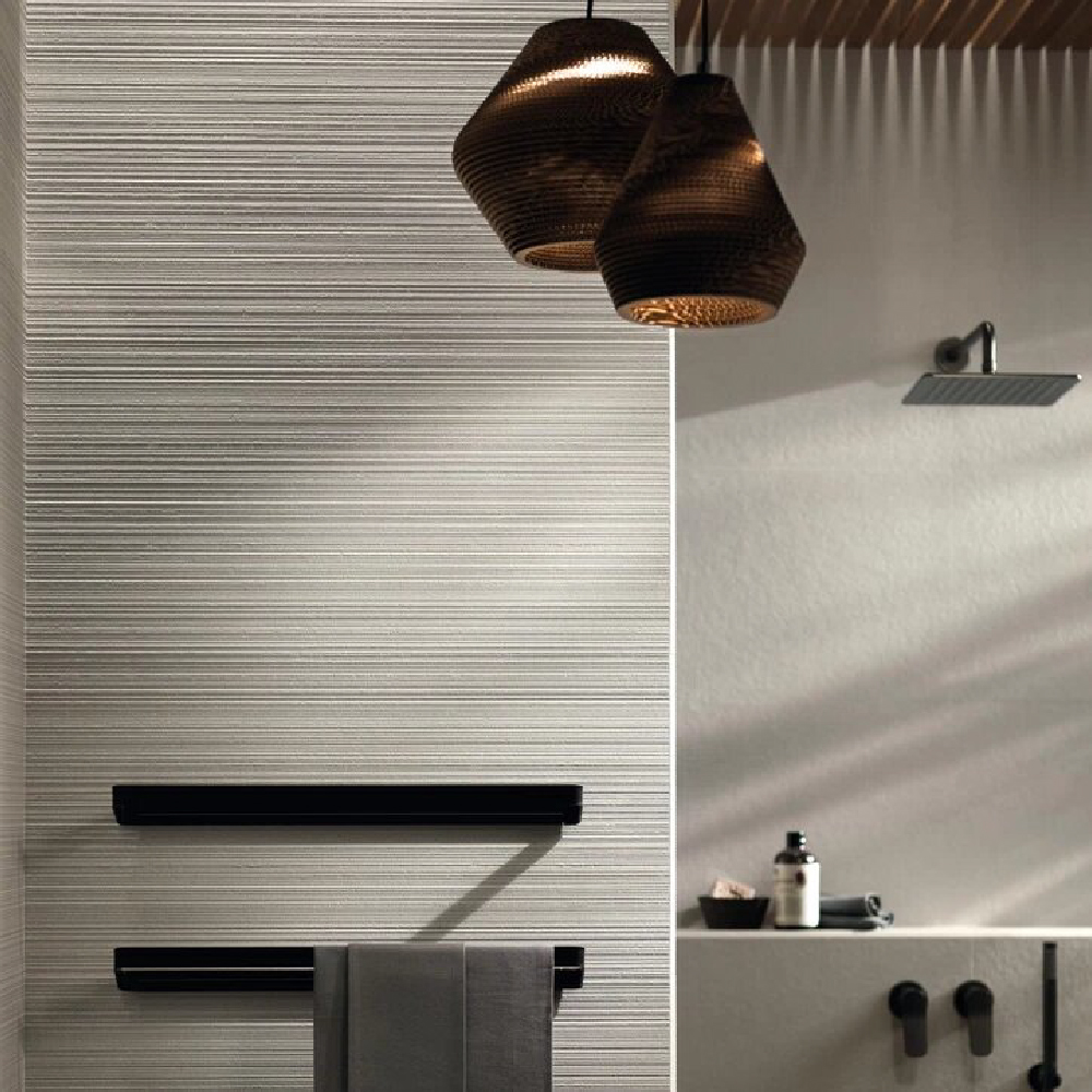 3D Wall Carve Chisel Pearl Matt Rectified 16