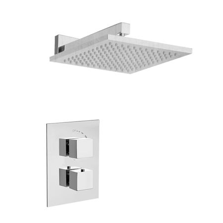 Quadro Thermostatic Shower Chrome