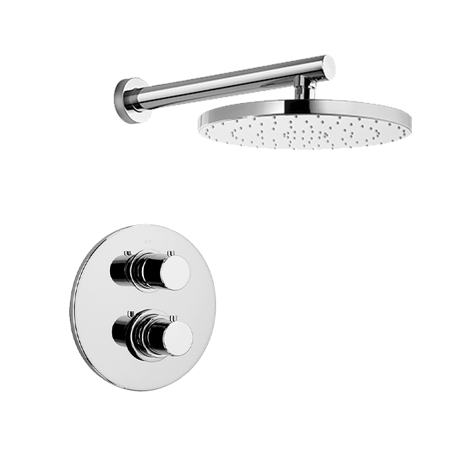 Elba Thermostatic Shower Chrome