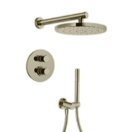 Elba Thermostatic Hand Shower Brushed Nickel