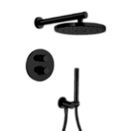 Elba Thermostatic Hand Shower Matt Black