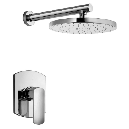 Novello Pressure Balance Shower Chrome