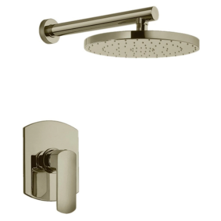 Novello Pressure Balance Shower Brushed Nickel