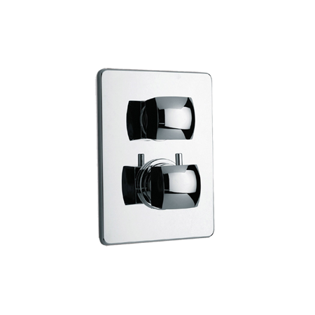 Lady Thermostatic Valve With 3/4" Ceramic Disc Volume Control Chrome