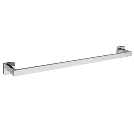 Square 24" Towel Bar Holder Chrome