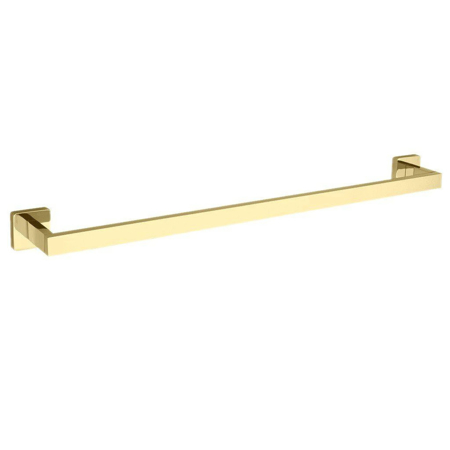 Square 24" Towel Bar Holder Matt Gold