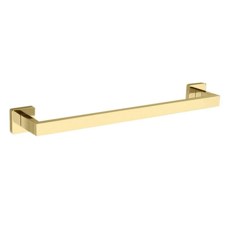 Square 18" Towel Bar Holder Matt Gold