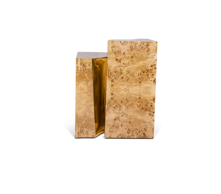LAPIAZ POPLAR SIDE TABLE