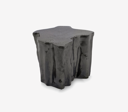 EDEN CERAMIC BLACK BIG SIDE TABLE