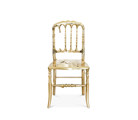 EMPORIUM GOLD CHAIR