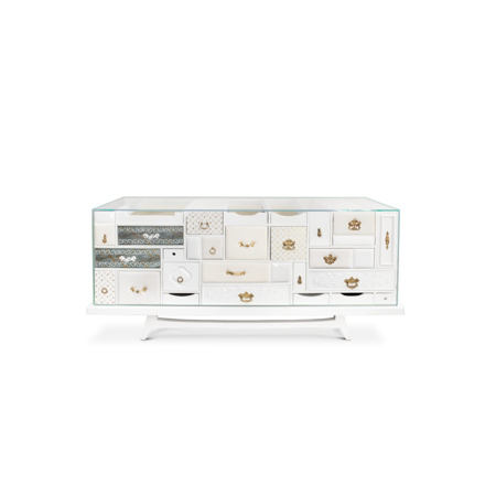 MONDRIAN WHITE SIDEBOARD