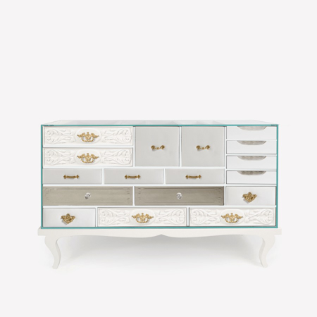 SOHO WHITE SIDEBOARD