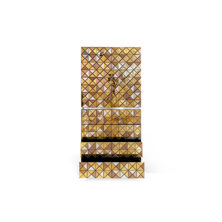 PIXEL ANODIZED CABINET