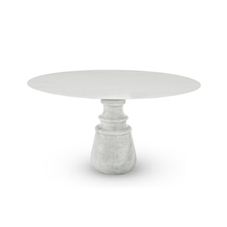 PIETRA ROUND ESTREMOZ DINING TABLE