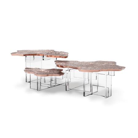 MONET COPPER CENTER TABLE