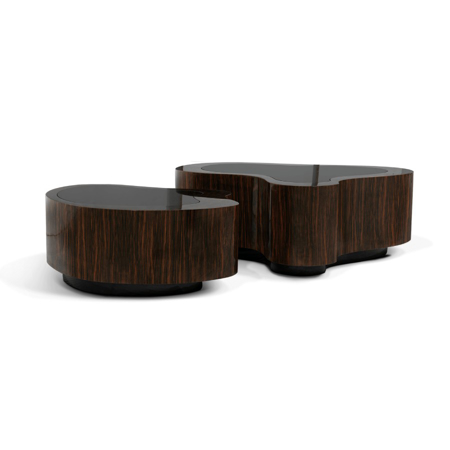 WAVE EBONY CENTER TABLE BIG