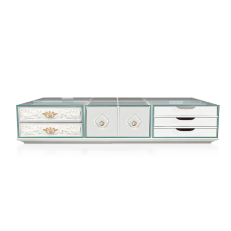 SOHO WHITE COFFEE TABLE SMALL