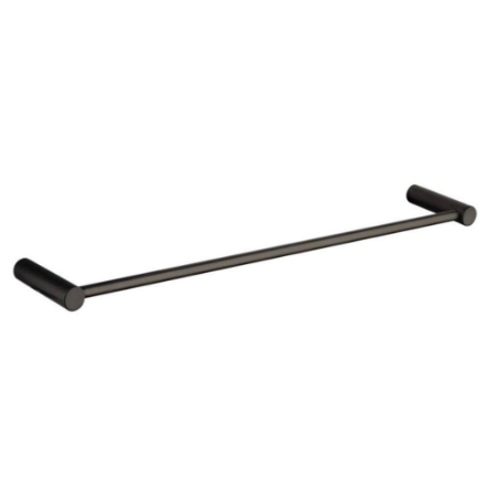 Round 18" towel bar holder Matt Black