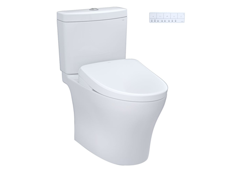 AQUIA® IV - WASHLET®+ S7 TWO-PIECE TOILET - 1.28 GPF & 0.9 GPF Without Auto Flush