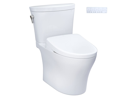 AQUIA® IV ARC - WASHLET®+ S7 TWO-PIECE TOILET - 1.28 GPF & 0.9 GPF - UNIVERSAL HEIGHT Without Auto Flush