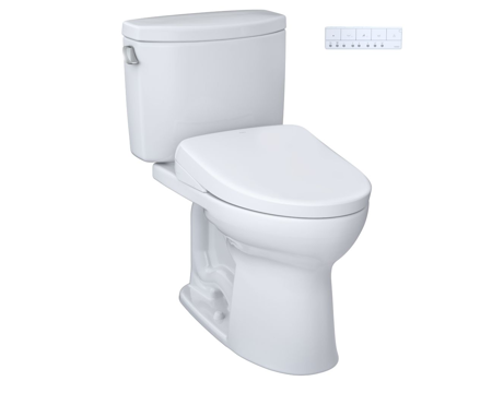DRAKE® II WASHLET®+ S7A TWO-PIECE TOILET - 1.28 GPF Without Auto Flush