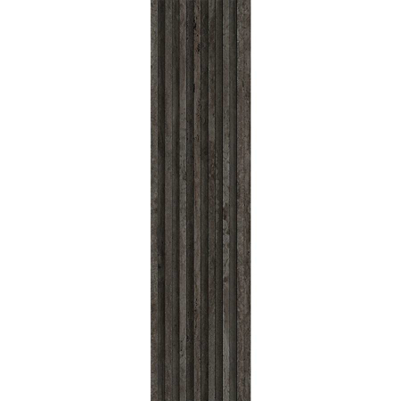 Travertine Mosaic Nativa Vena Lapillo Minibaguete 3D 12" x 48" 3/8"