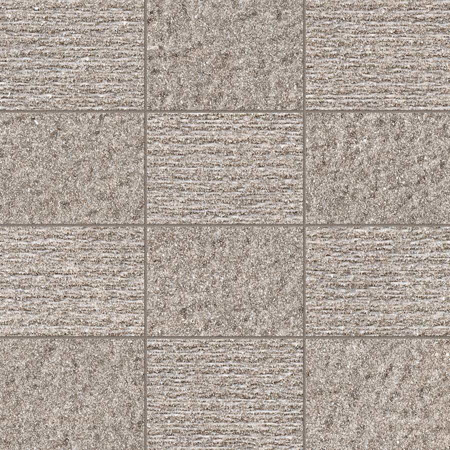 Italian Mosaic Piasentina Stone Flamed Milled Mix 12" x 14" 3/8"
