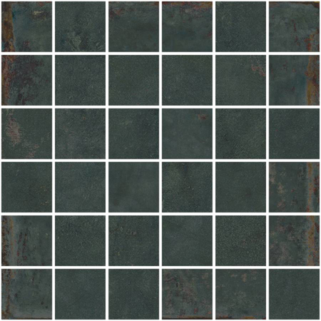 Steel Black 20" x 40", 3/8" Natural Porcelain Tile