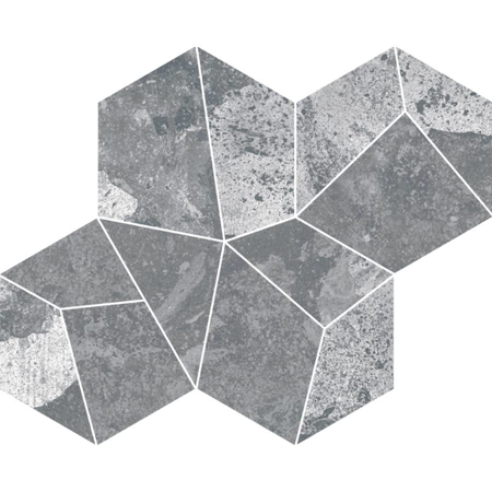Lava Blend 40" x 40", 3/8" Natural Porcelain Tile