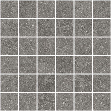 Lithops Grey Nat. Mosaico 5x5 11,71”x11,71” Porcelain Tile