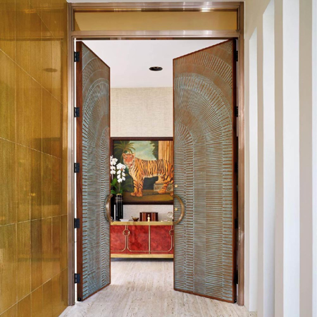 Sunflare Entrance Door
