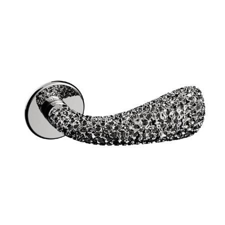 Coral Synth Ross Lovegrove Lever handle, Hero Mirror Polished Titanium