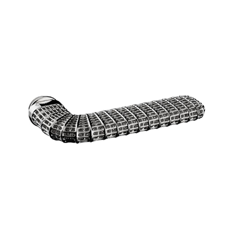 Architectural Ross Lovegrove Lever handle, Hero Mirror Polished Titanium