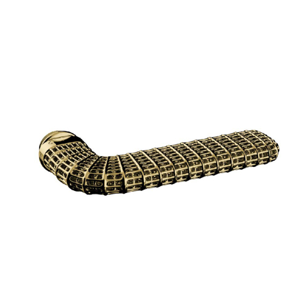 Architectural Ross Lovegrove Lever handle, Hero Mirror Gold