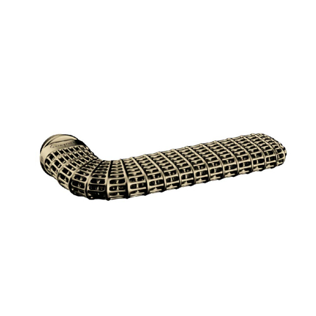 Architectural Ross Lovegrove Lever handle, Pure Grain Champagne