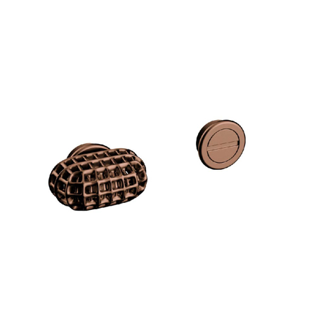 Architectural Ross Lovegrove Snib indicator, Pure Grain Copper