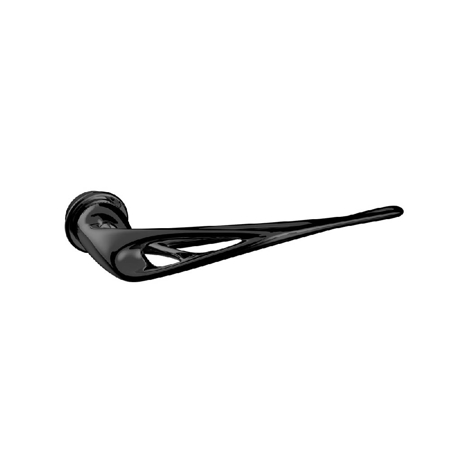Aeroflow Ross Lovegrove Lever handle, Hero Mirror Black