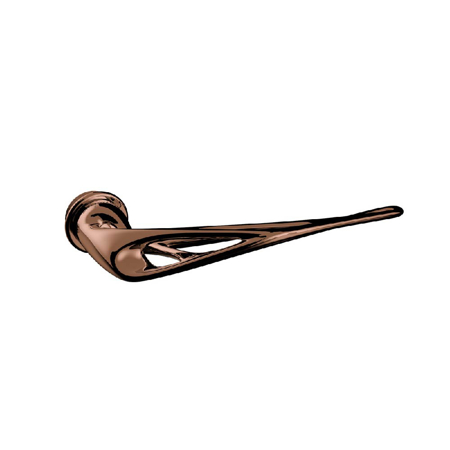 Aeroflow Ross Lovegrove Lever handle, Hero Mirror Copper