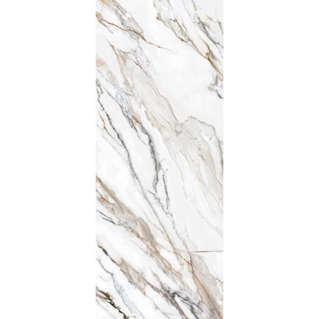 Calacatta Paonazzo 47.2" x 118" 1/4" Hond Porcelain Tile