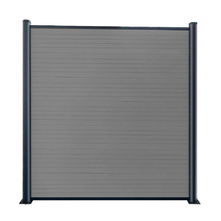 Orizonte WPC Dark Grey Fence 72" x 72"