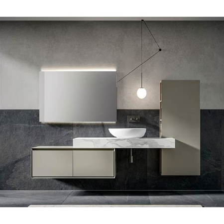 Italian Modern Bathroom Vanity Edoné Crio 007