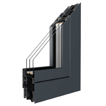 Aluminum Window MB-86N SI
