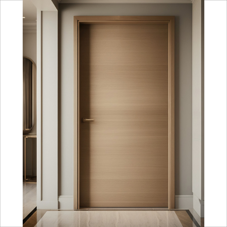 Urban Door Liso White Oak 2'-6" x 8'-0" Pre-Hung Interior Right