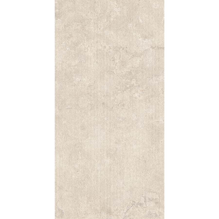 Portland Stone Beige Décor Matt 24"x48" Porcelain Tile