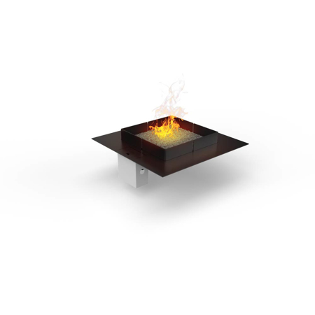 Outdoor Manual Square Gas Fireplace Burner Mico 23 5/8"