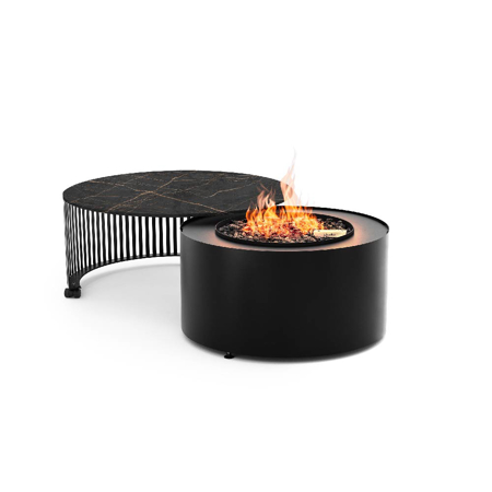 Freestanding Outdoor Automatic Gas Fire Table Pivot Laurent