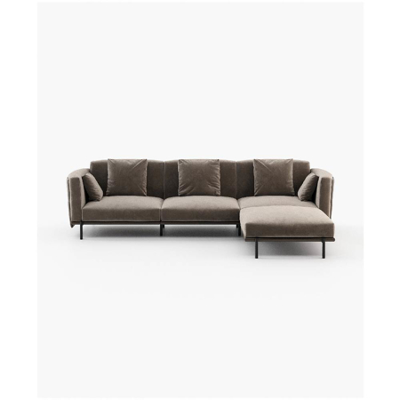 Foster Sofa Modular With Chaise, Vienna Khaki