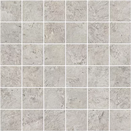 Stucco Pearl Natural Mosaic 11.71"x11.71" Porcelain Tile