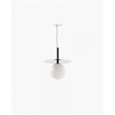 Andy Suspension Lamp Small, Polished Stainless Steel