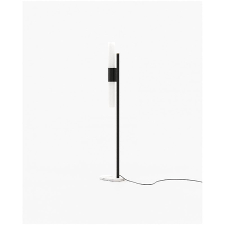 Evans Floor Lamp, Carrara Marble